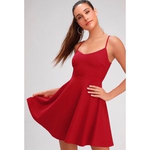 LuLu’s red dress